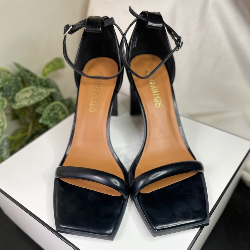 New! Dream Pairs Black High Heel Sandals, WOMENS - EUR/size 40.5, US/size-9
